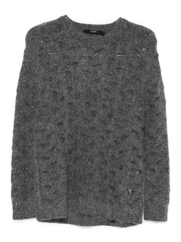 SEVENTY: Pull col rond - Pull Col Rond - Gris