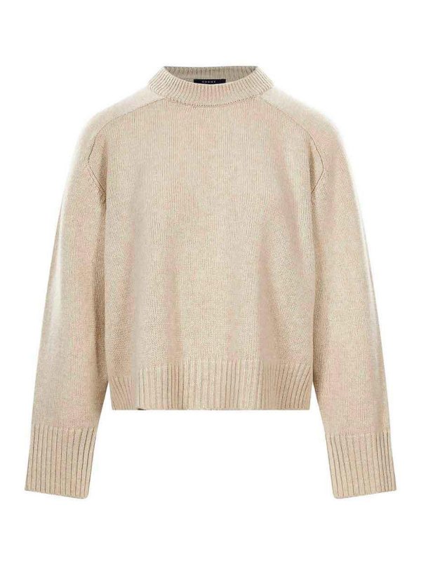 SOEUR: Pull col rond - Pull Col Rond - Beige