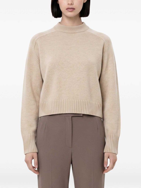 The Best Shops SOEUR: Pull col rond - Pull Col Rond - Beige