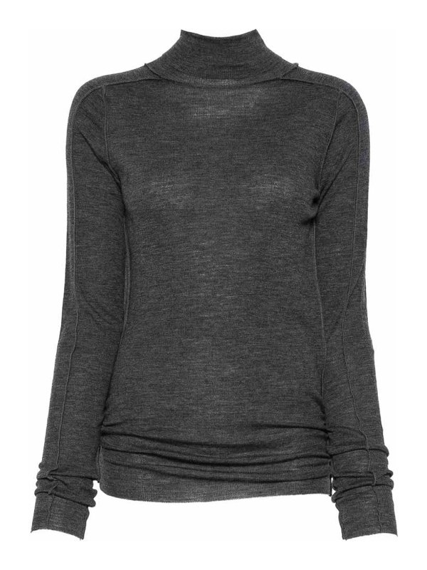 SOEUR: Pull col rond - Pull Col Rond - Gris