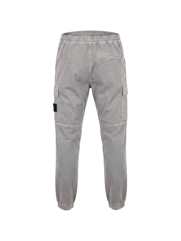 STONE ISLAND buy online カジュアルパンツ - グレー