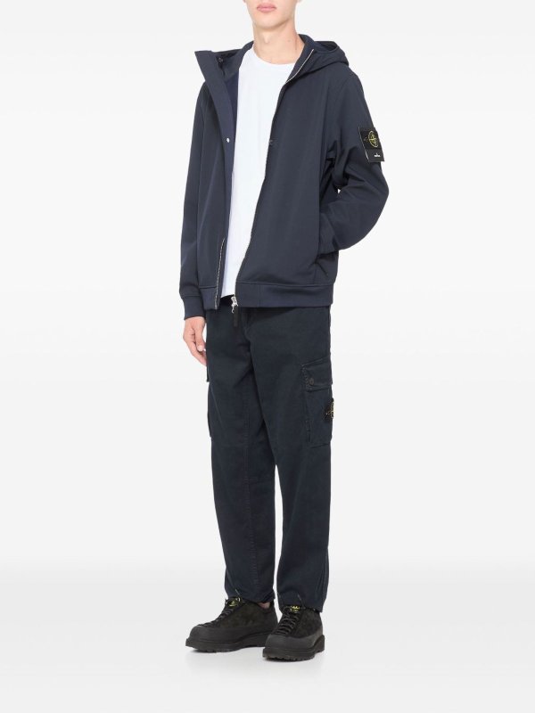 The Best Shops STONE ISLAND: カジュアルトラウザー - カジュアルパンツ - ダークブルー