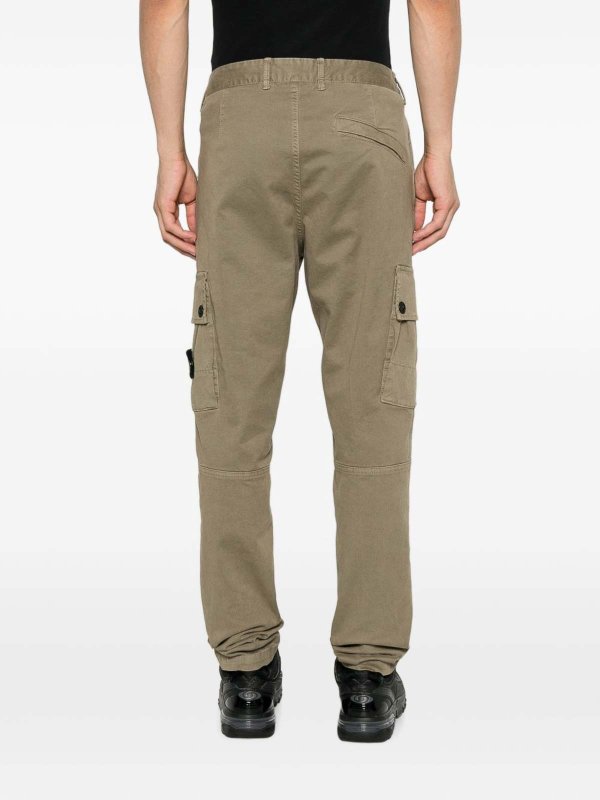 The Best Shops STONE ISLAND: カジュアルトラウザー - カジュアルパンツ - ダークグリーン