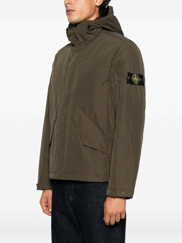 カジュアルジャケット - ブラウン shop online: STONE ISLAND