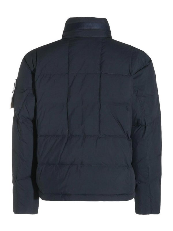 STONE ISLAND: ダウン・ハイテクジャケット online - ダウンジャケット - ブルー