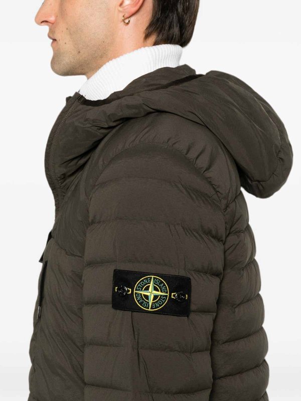 STONE ISLAND: ダウン・ハイテクジャケット online - ダウンジャケット - 緑