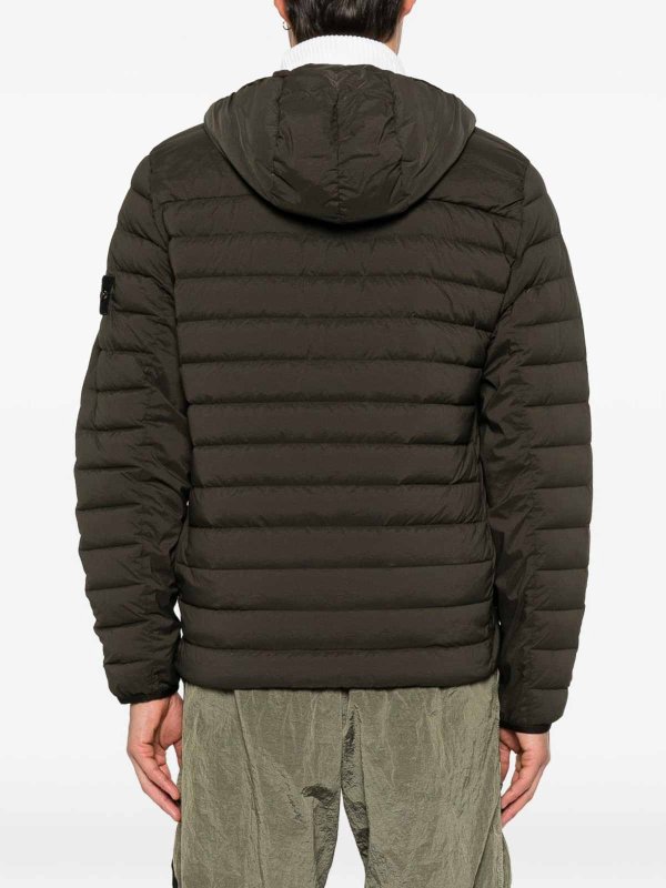 STONE ISLAND buy online ダウンジャケット - 緑