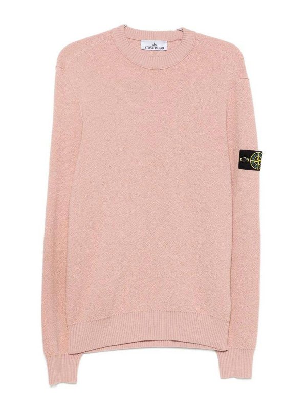 STONE ISLAND: クルーネック - クルーネック - ピンク