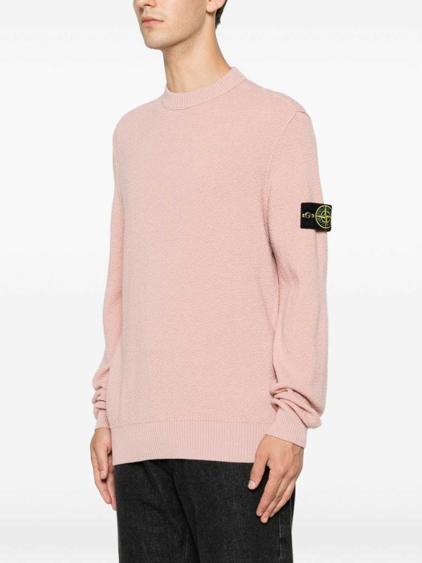 The Best Shops STONE ISLAND: クルーネック - クルーネック - ピンク