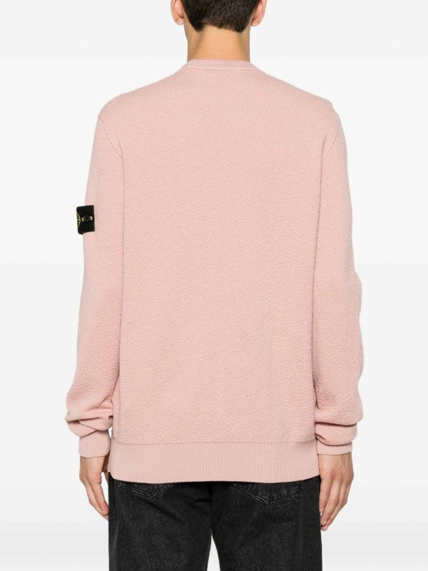 STONE ISLAND buy online クルーネック - ピンク