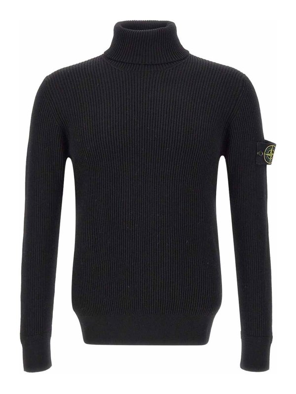 STONE ISLAND: クルーネック online - クルーネック - 黒