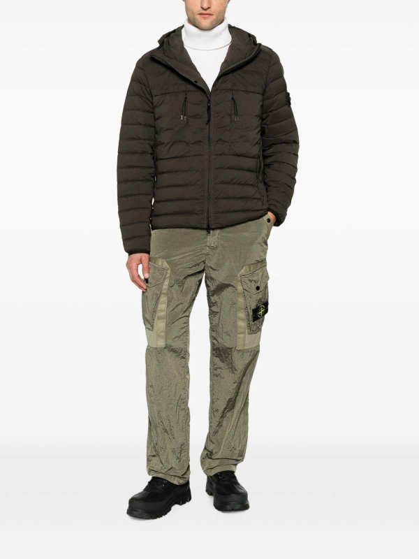 Rundhalspullover - Creme shop online: STONE ISLAND