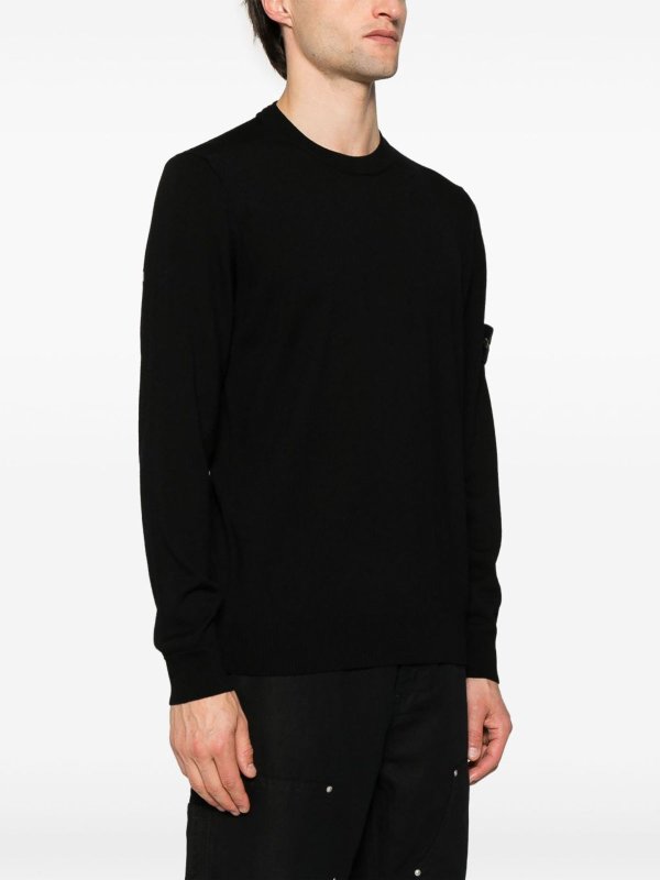 STONE ISLAND buy online Rundhalspullover - Schwarz