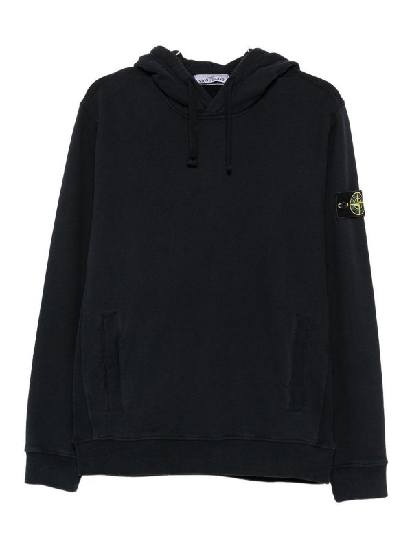 STONE ISLAND: スウェット＆セーター - スウェットシャツ/セーター - ブルー