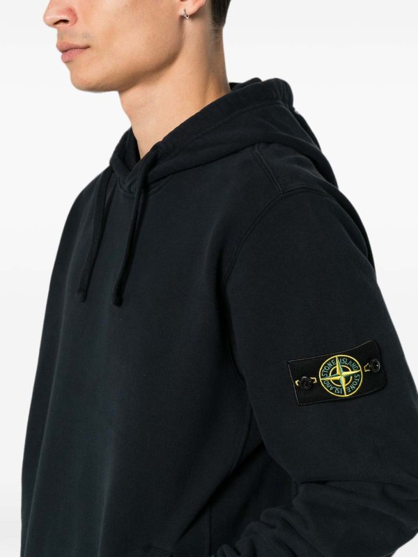 STONE ISLAND: スウェット＆セーター online - スウェットシャツ/セーター - ブルー