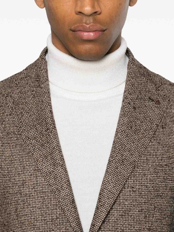 ブレザー - ブラウン shop online: TAGLIATORE