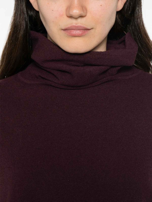 WHYCI: Strickpullover mit Rundhalsausschnitt online - Rundhalspullover - Lila