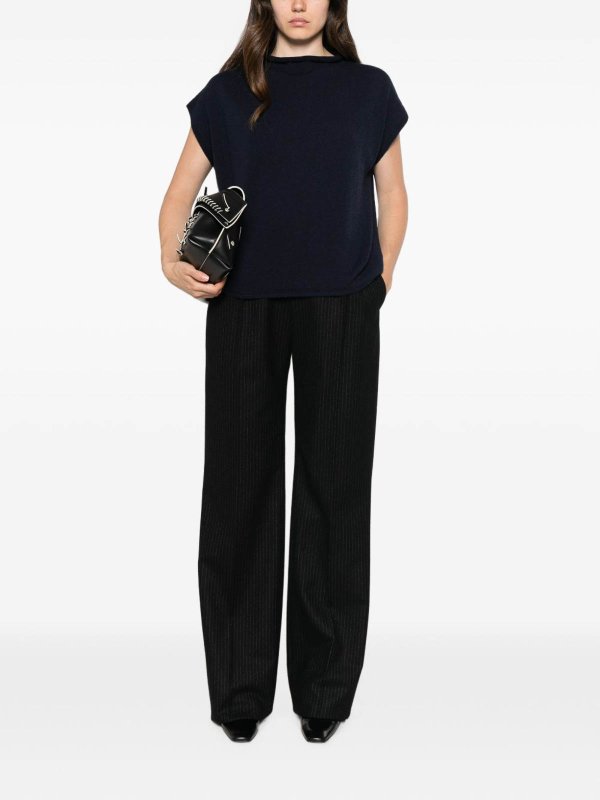 The Best Shops WHYCI: クルーネック - クルーネック - ブルー