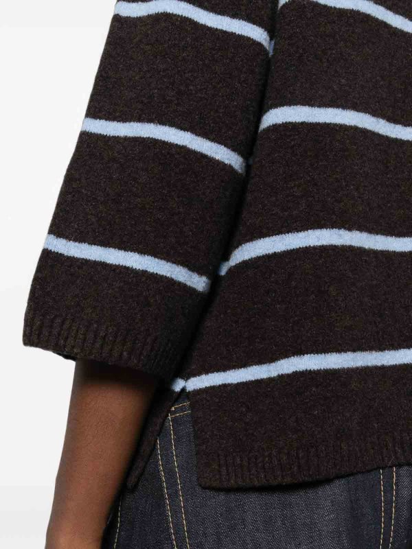 クルーネック - ブラウン shop online: YERSE