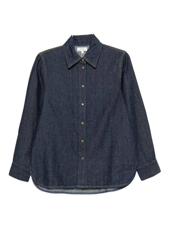 YERSE: Hemden - Hemd - Blau