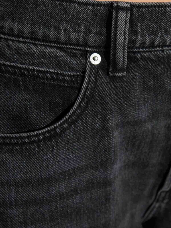 ストレートジーンズ - 黒 shop online: ALEXANDER WANG