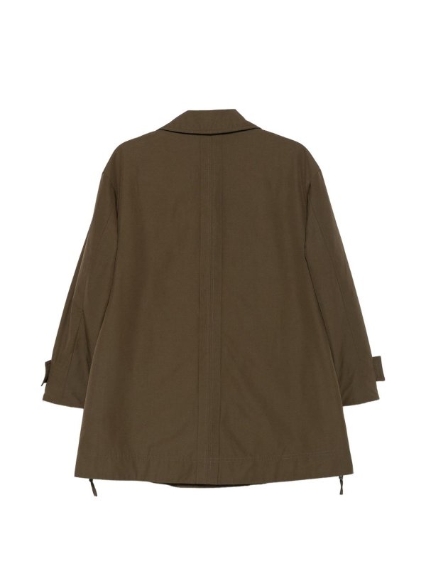 The Best Shops ASPESI: Trenchcoats - Trenchcoat - Dunkelgrün