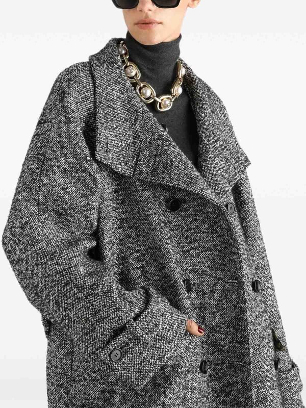 The Best Shops DOLCE & GABBANA: ニーレングスコート - 膝丈コート - グレー