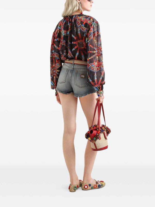 The Best Shops DOLCE & GABBANA: ブラウス - ブラウス - マルチカラー
