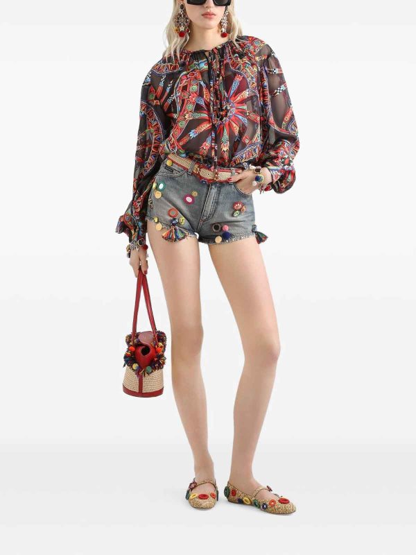 DOLCE & GABBANA buy online ブラウス - マルチカラー