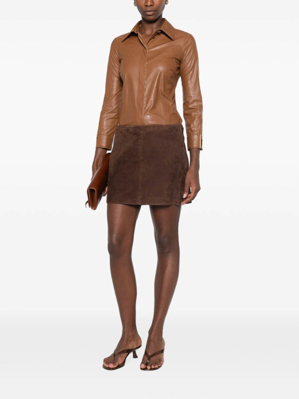ELISABETTA FRANCHI buy online シャツ - ブラウン