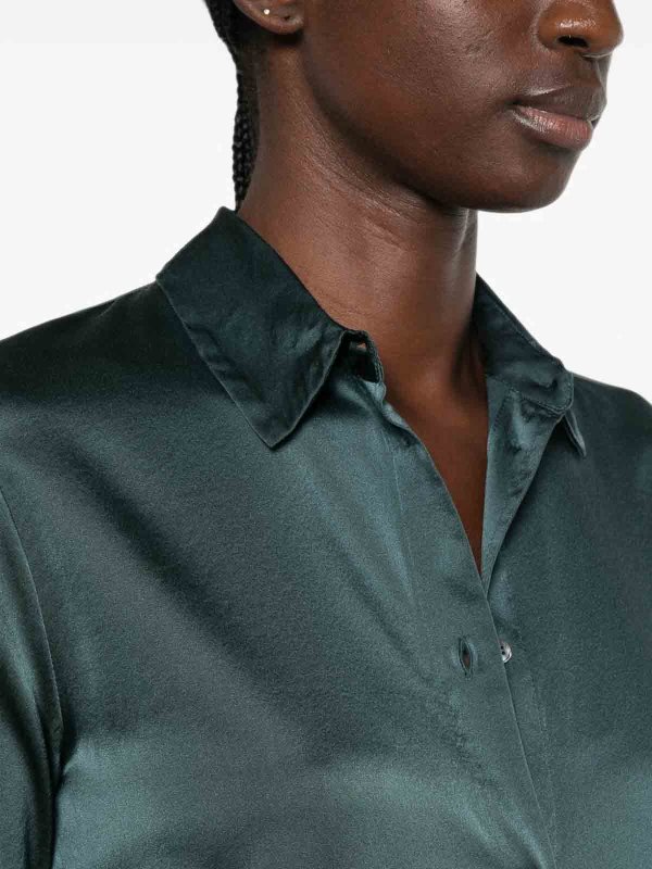 The Best Shops FORTE FORTE: Blouses - Blouse - Bleu