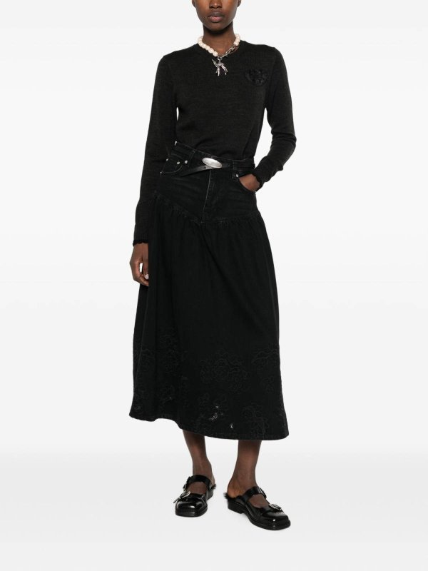 The Best Shops GANNI: クルーネック - クルーネック - グレー