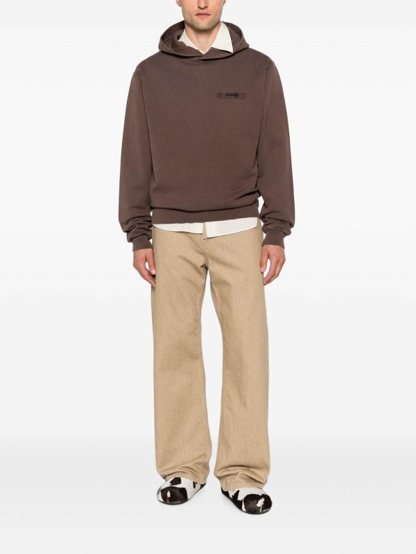 Sweatshirt - Braun shop online: JACQUEMUS