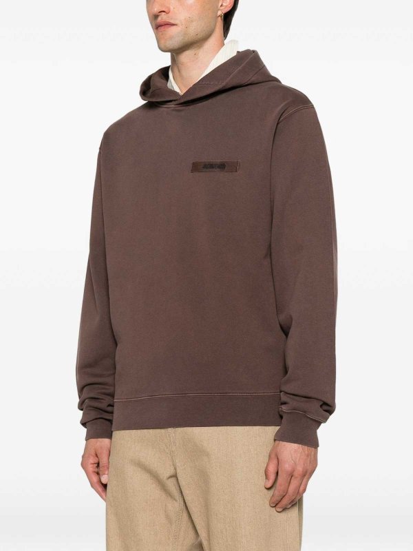 JACQUEMUS buy online Sweatshirt - Braun