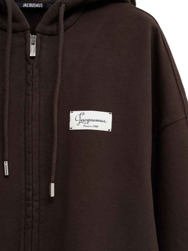 The Best Shops JACQUEMUS: スウェット＆セーター - スウェットシャツ/セーター - ブラウン