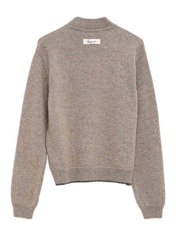 The Best Shops JACQUEMUS: Strickpullover mit Rundhalsausschnitt - Rundhalspullover - Beige