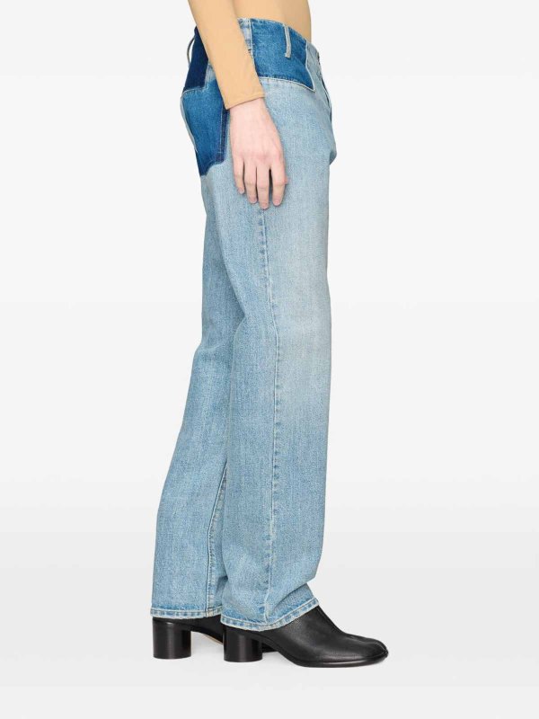 Maison Margiela buy online Straight-Leg Patchwork