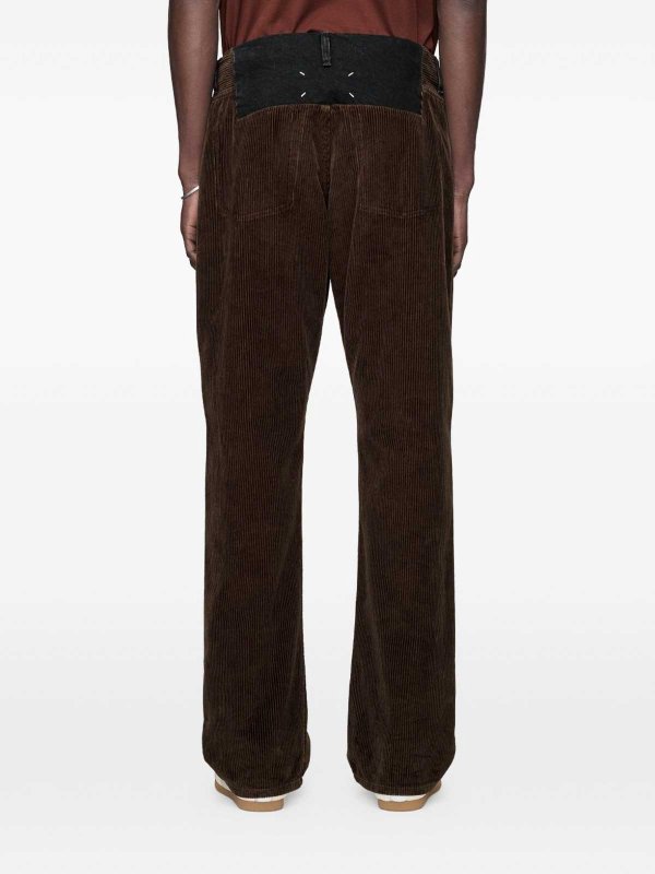 Maison Margiela: カジュアルトラウザー online - カジュアルパンツ - ブラウン