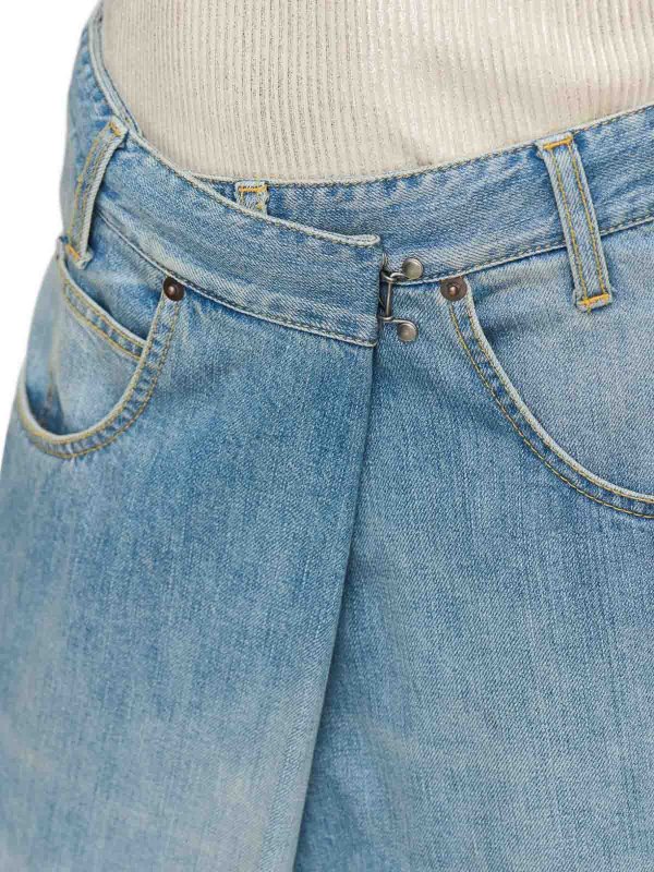 Maison Margiela: ストレートジーンズ online - ストレートジーンズ - ミディアムウォッシュ