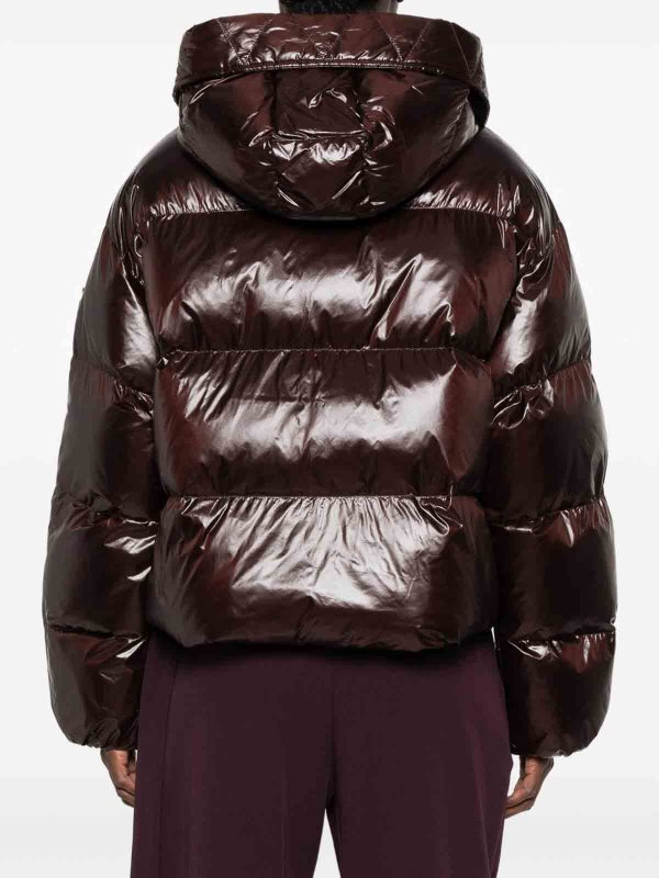 ダウンジャケット - ブラウン shop online: Pinko