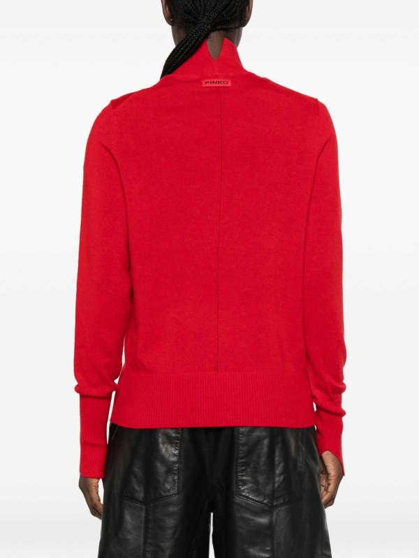 Pinko buy online Rundhalspullover - Rot