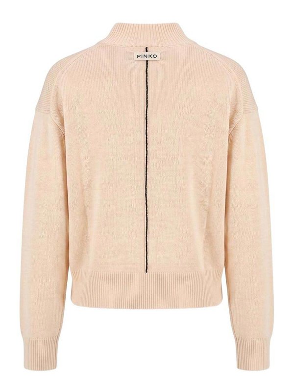 Pinko: クルーネック online - クルーネック - ベージュ