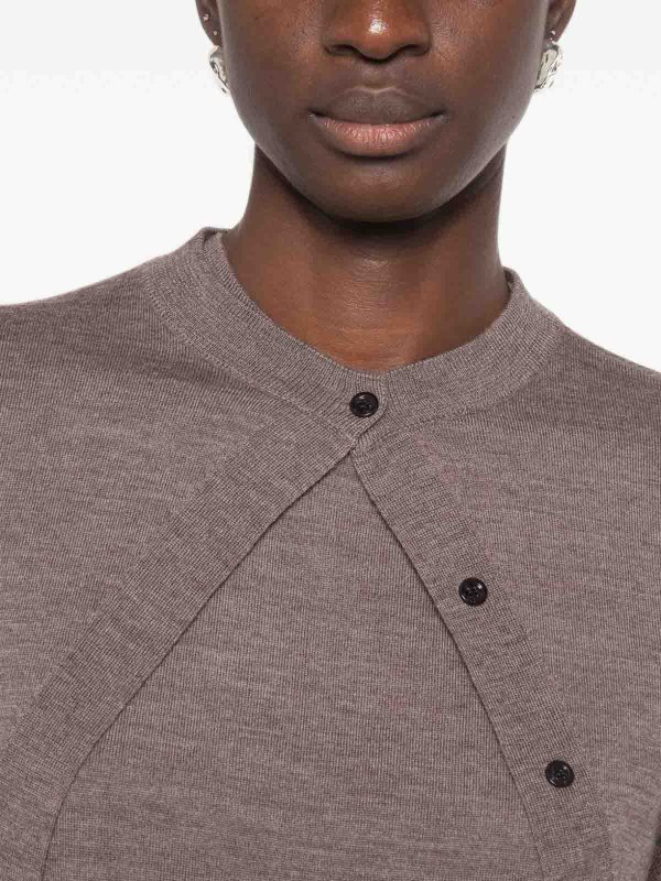 The Best Shops Pinko: Pull col rond - Pull Col Rond - Beige