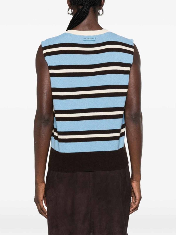 Pinko: Chalecos online - Chaleco - Azul Claro