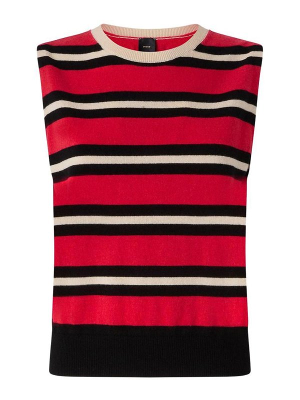 Pinko: Chalecos - Chaleco - Rojo