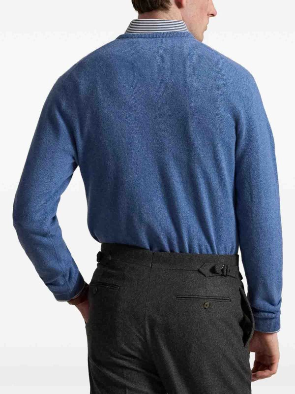 POLO RALPH LAUREN: クルーネック online - クルーネック - ライトブルー