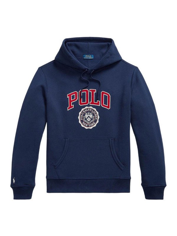 POLO RALPH LAUREN: スウェット＆セーター - スウェットシャツ/セーター - ダークブルー