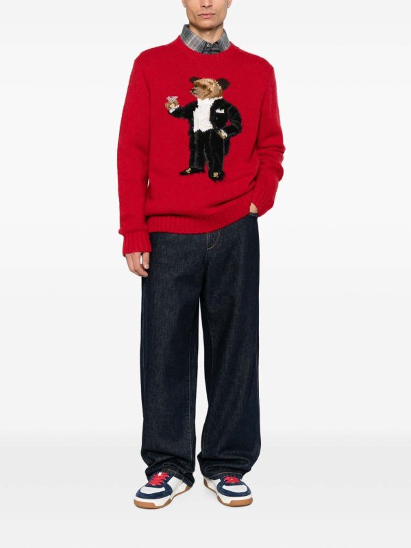The Best Shops POLO RALPH LAUREN: クルーネック - クルーネック - 赤