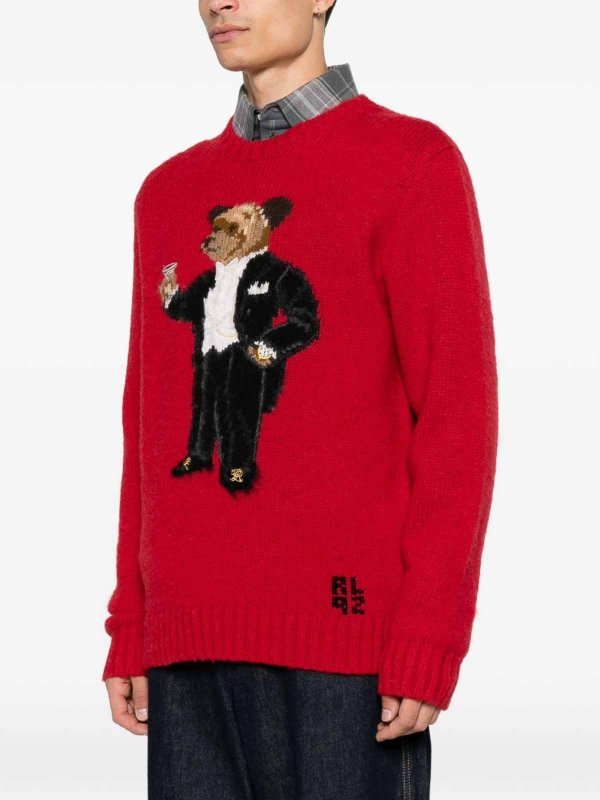 POLO RALPH LAUREN buy online クルーネック - 赤