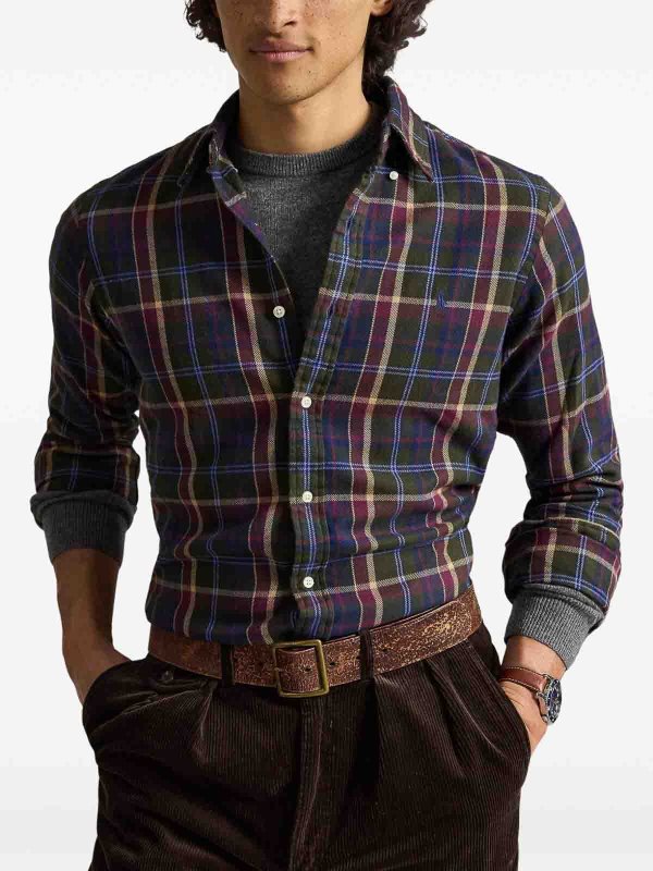 POLO RALPH LAUREN: シャツ online - シャツ - 緑